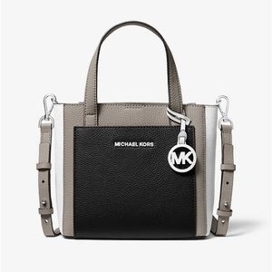 NWT Michael Kors Gemma Tritone Crossbody